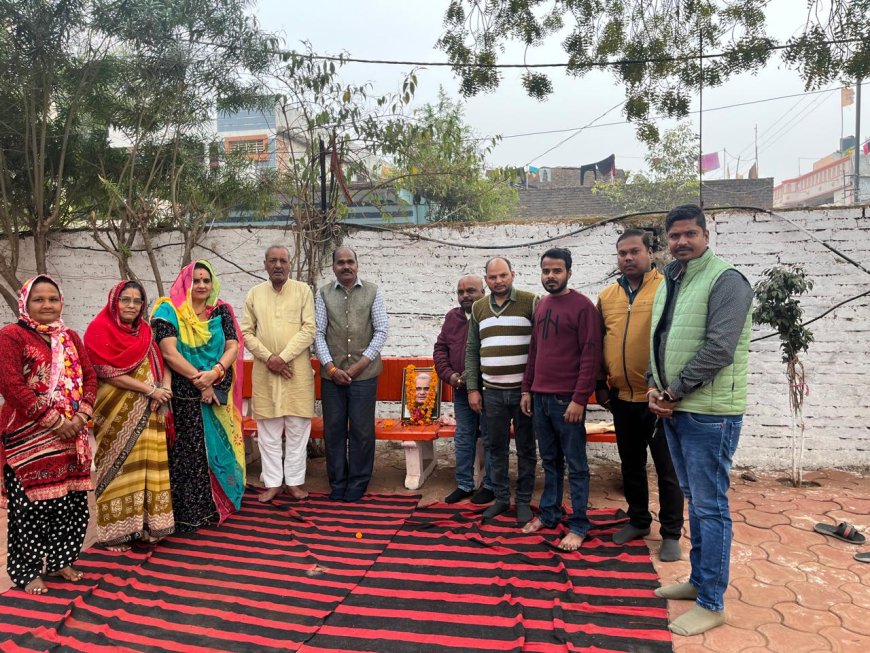 पूर्व प्रधानमंत्री अटल जी की जयंती मनाई 